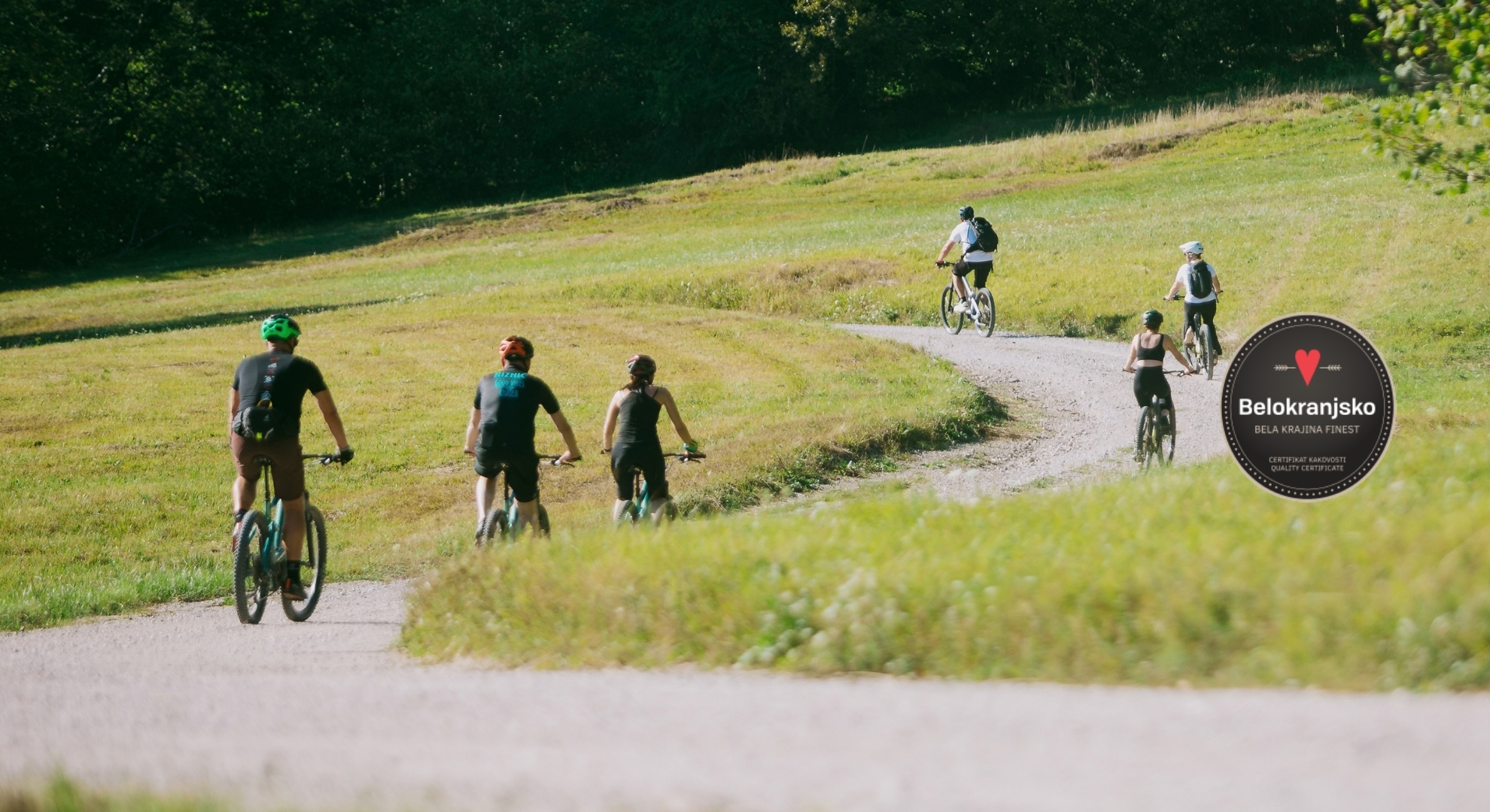 Gottschee Walden, z e-kolesom med Kočevarske vasi