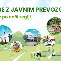 In the mountains by public transport