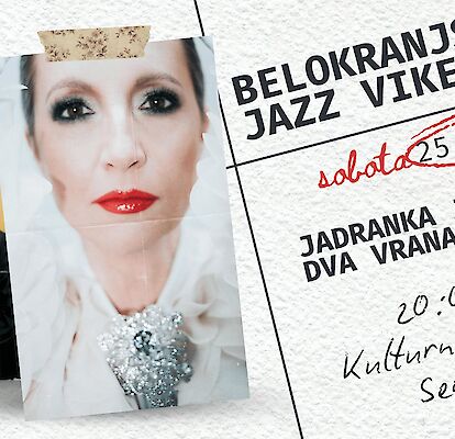 Jadranka Juras “Dva črna vrana”, koncert ob Svetovnem dnevu jazza