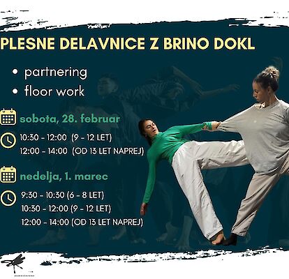 Plesne delavnice z Brino Dokl