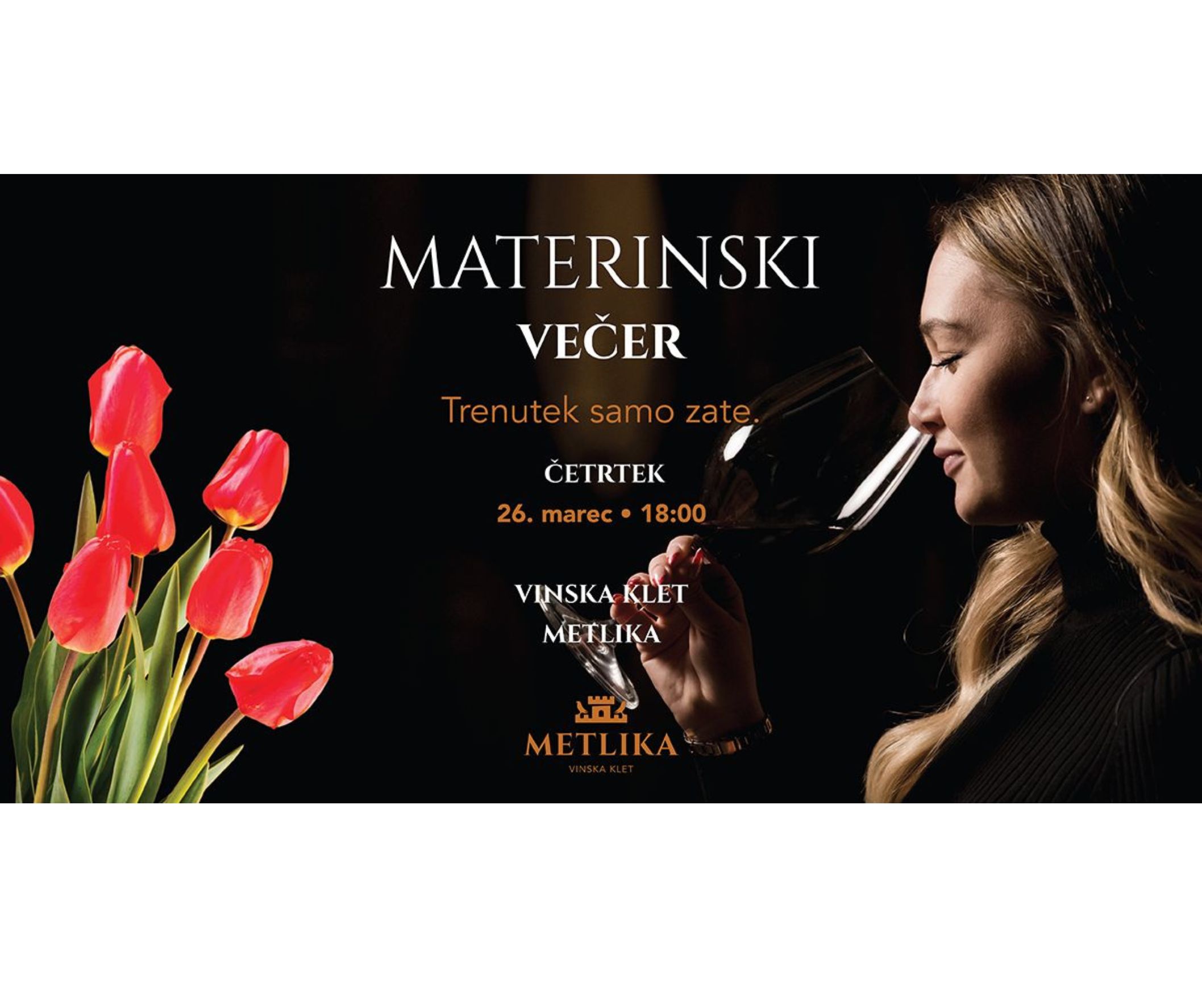 Materinski večer v Vinski kleti Metlika