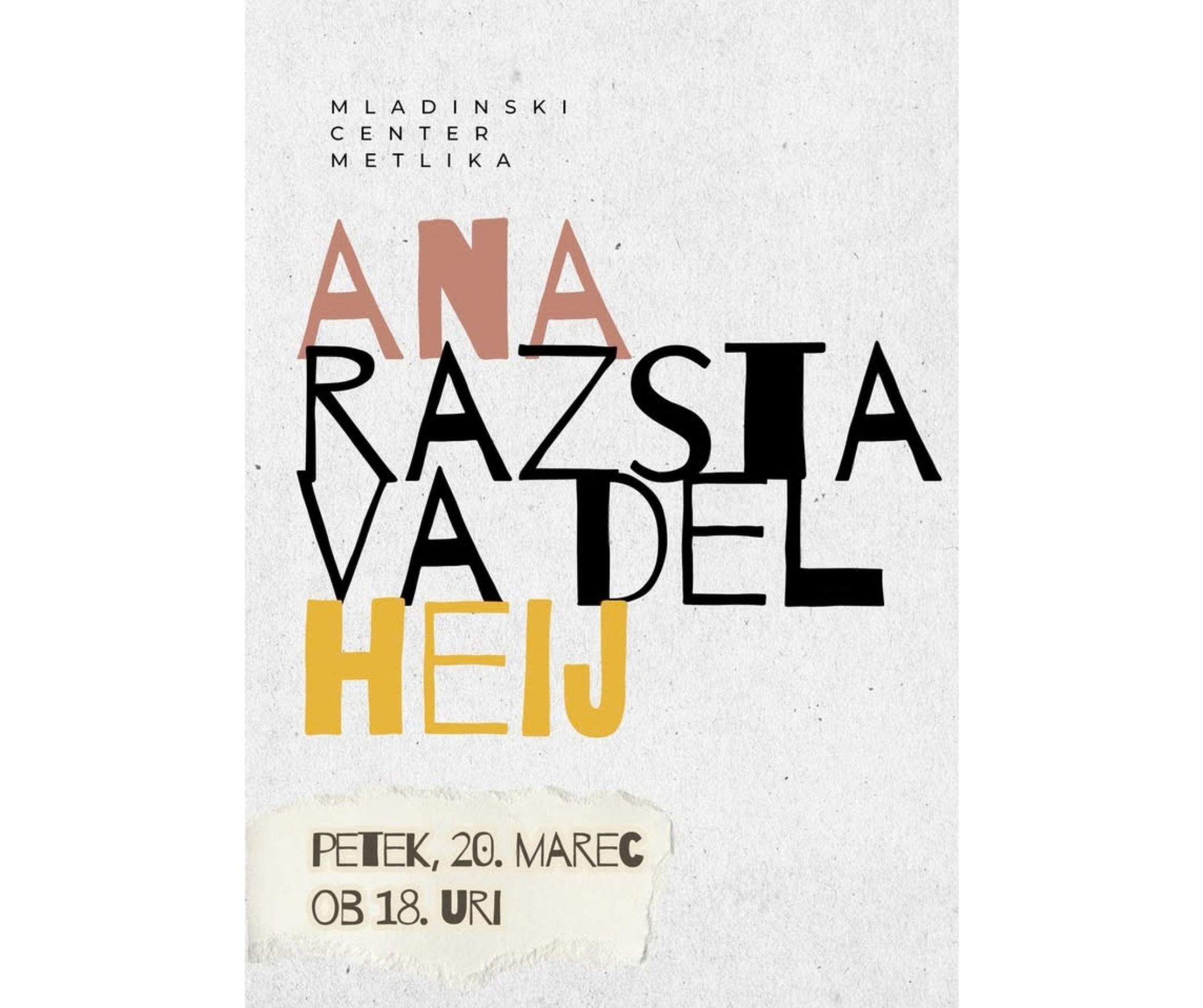 Odprtje prve samostojne razstave Ane Heij