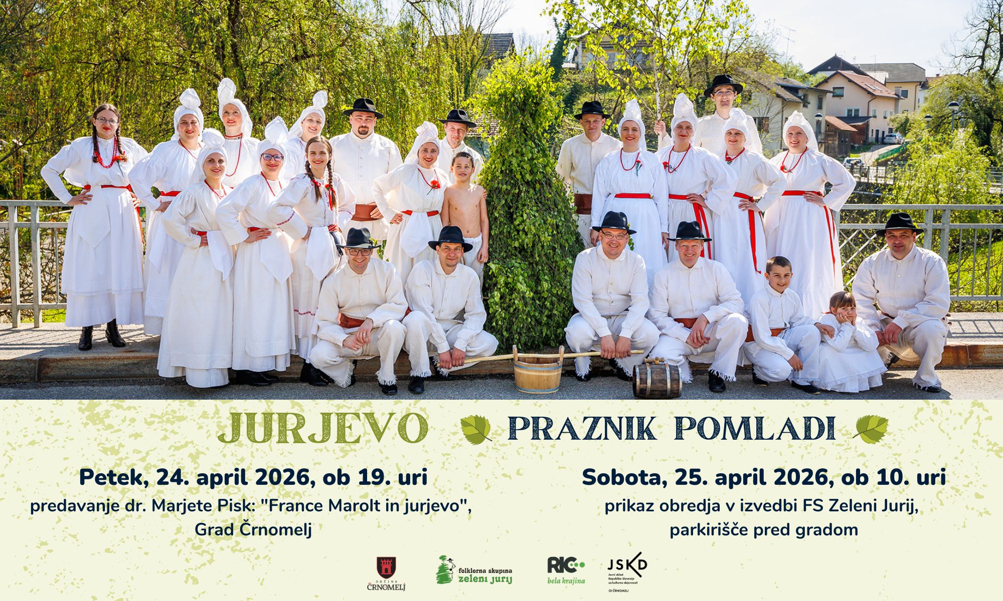 Praznik pomladi  "JURJEVO 2026" - predavanje