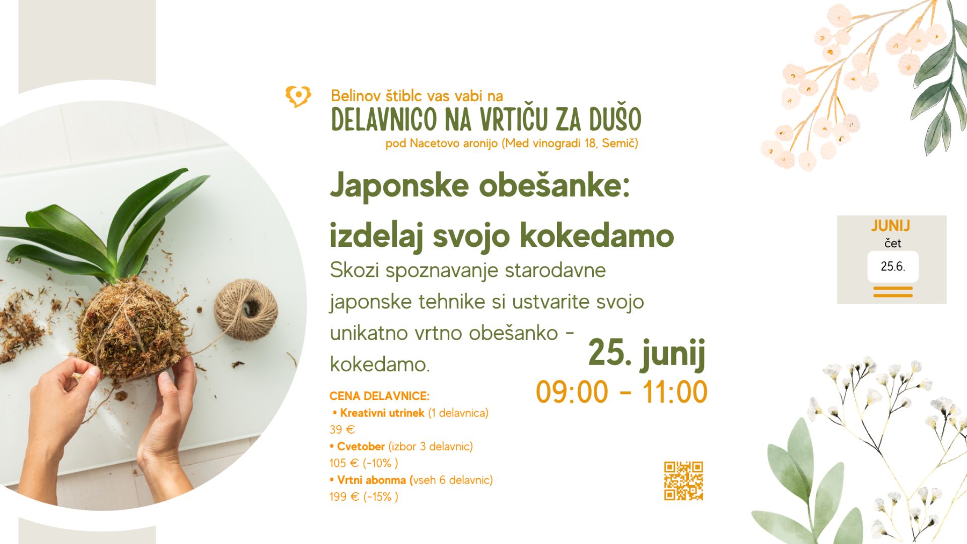 JAPONSKE OBEŠANKE: IZDELAJ SVOJO KOKEDAMO