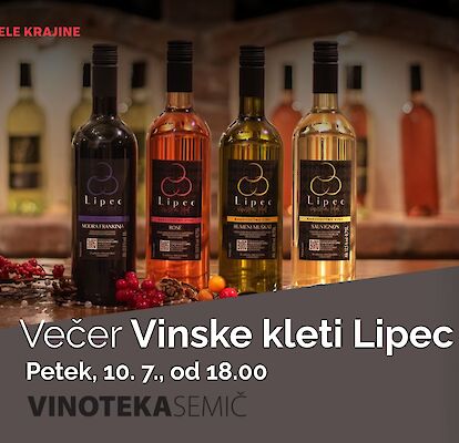 Večer Vinske kleti Lipec