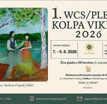 1. WEST COAST SWING - Plesni Kolpa vikend 2026