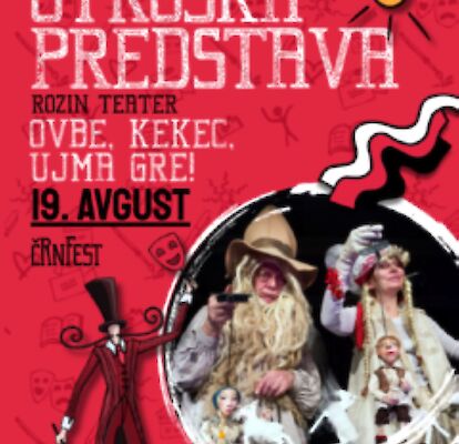 ČrnFest 2026: Otroška predstava "Ovbe, Kekec, ujma gre!"