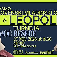 Turneja MOČ BESEDE, Slovenski mladinski orkester in Leopold I.