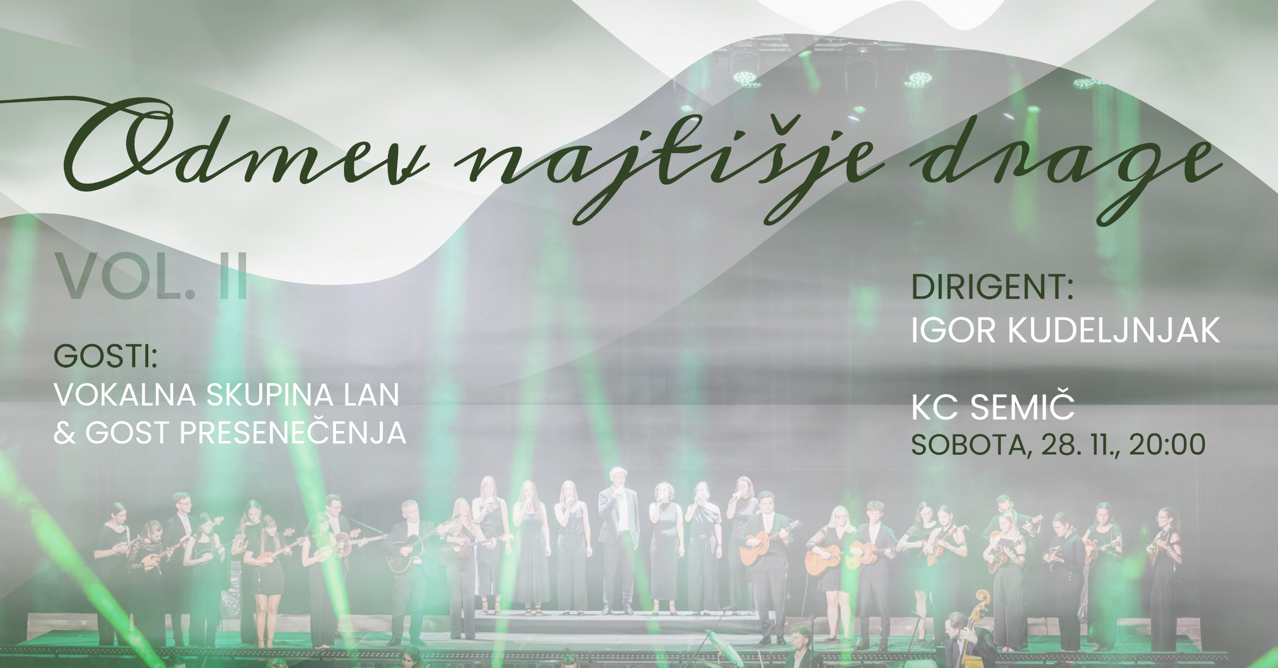 Odmev najtišje drage, koncert Tamburaškega orkestra Dobreč
