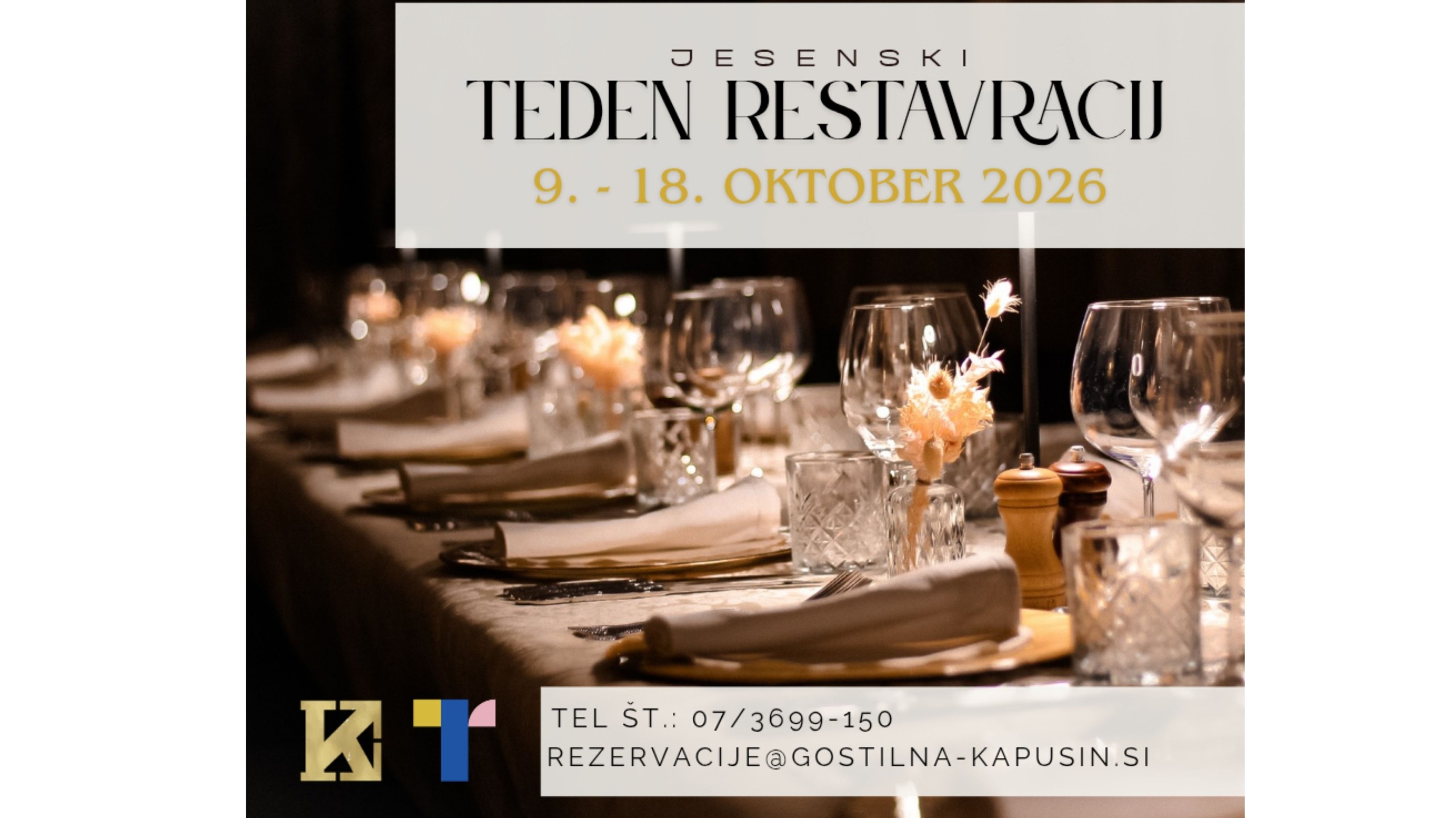 Teden restavracij v Gostišču Kapušin