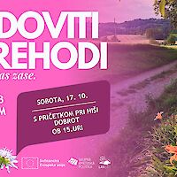 Pohod po Urbanovi poti ob Rožnatem oktobru