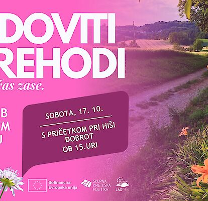 Pohod po Urbanovi poti ob Rožnatem oktobru