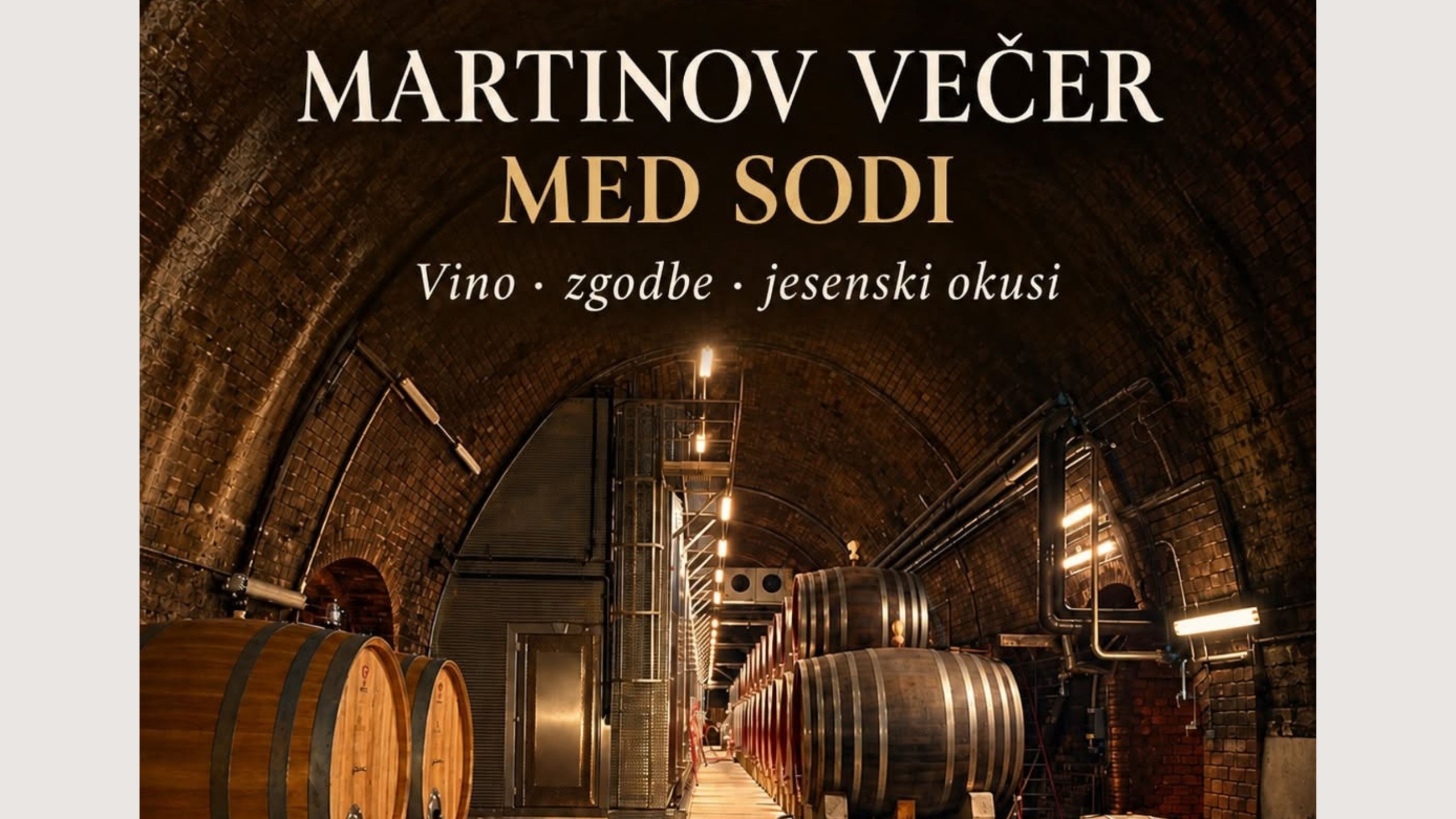 Martinov večer med sodi